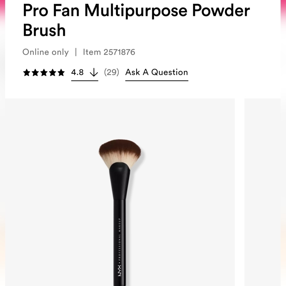 NYX brush